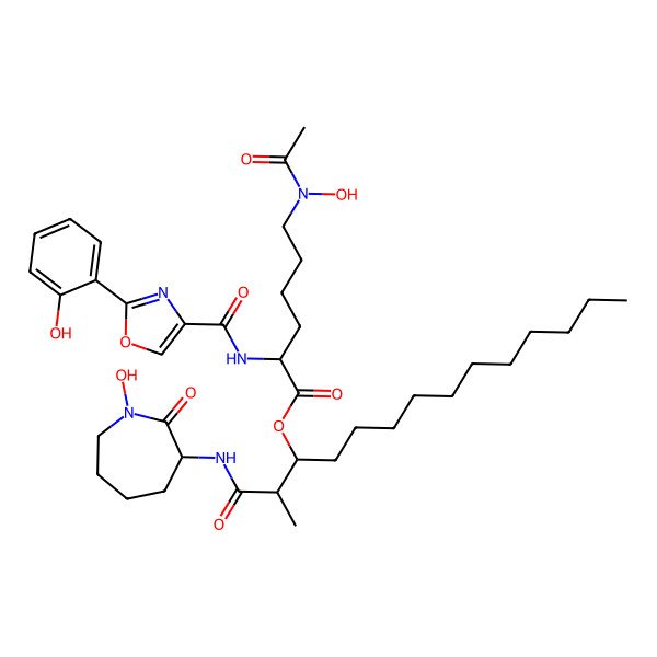 2D Structure of nocardimicin B