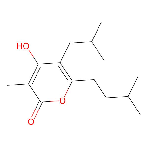 2D Structure of Nocardiopyrone A