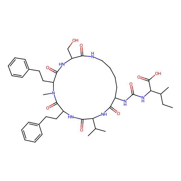 2D Structure of Nodulapeptin 807