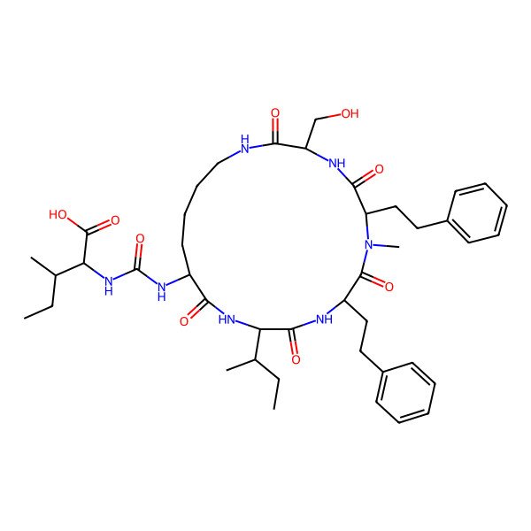 2D Structure of Nodulapeptin 821