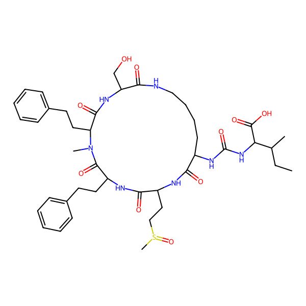 2D Structure of Nodulapeptin 855b