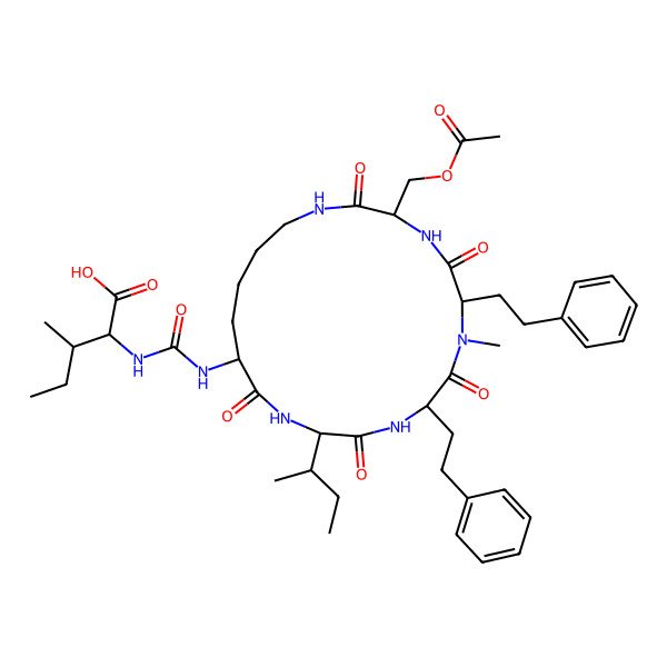 2D Structure of Nodulapeptin 863