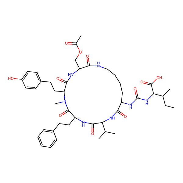 2D Structure of Nodulapeptin 865
