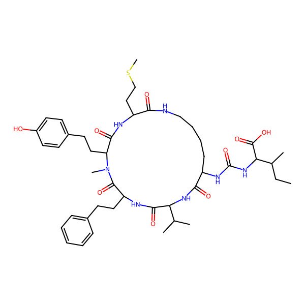 2D Structure of Nodulapeptin 867