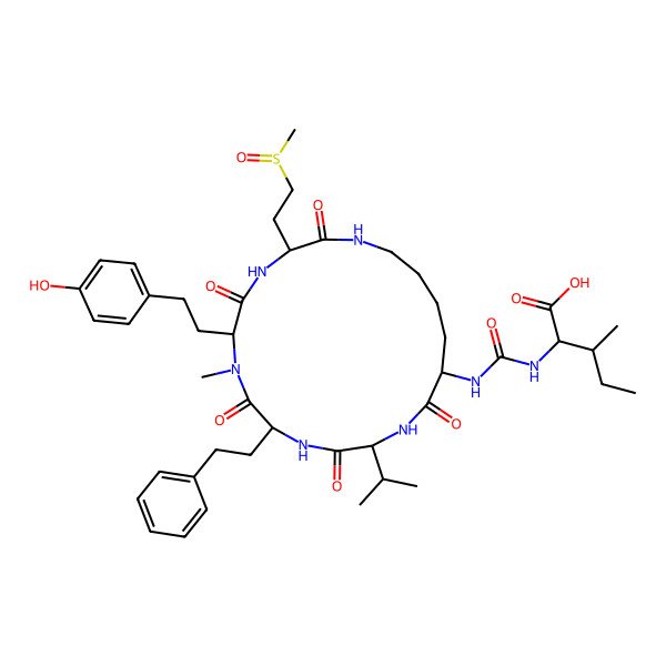 2D Structure of Nodulapeptin 883c
