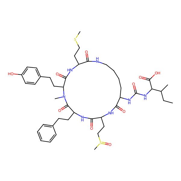 2D Structure of Nodulapeptin 915a