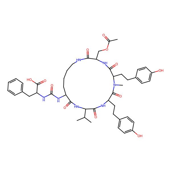 2D Structure of Nodulapeptin 915b