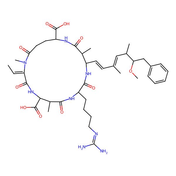 2D Structure of Nodularin Har