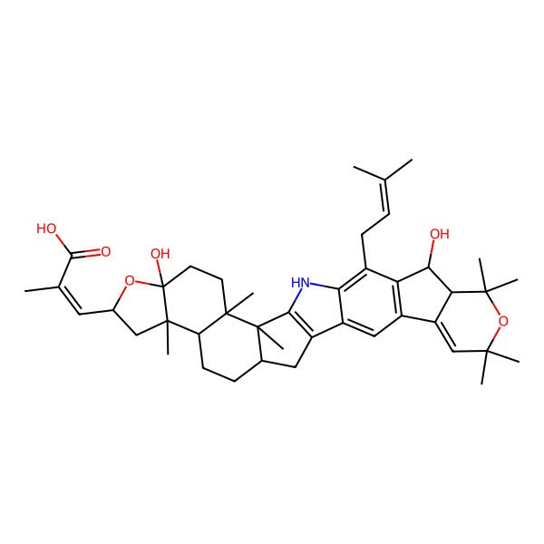 2D Structure of Nodulisporic Acid C1