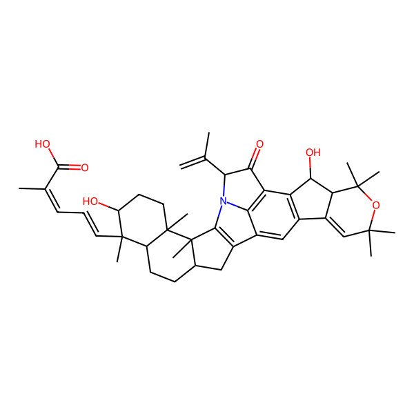 2D Structure of Nodulisporic Acid