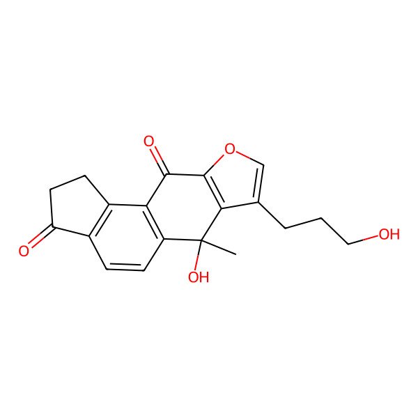 2D Structure of Nodulisporiviridin B