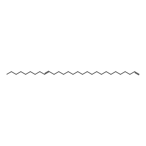 2D Structure of Nonacosa-1,20-diene