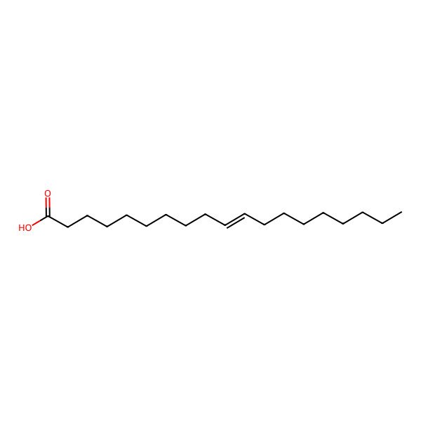 2D Structure of 10-Nonadecenoic Acid