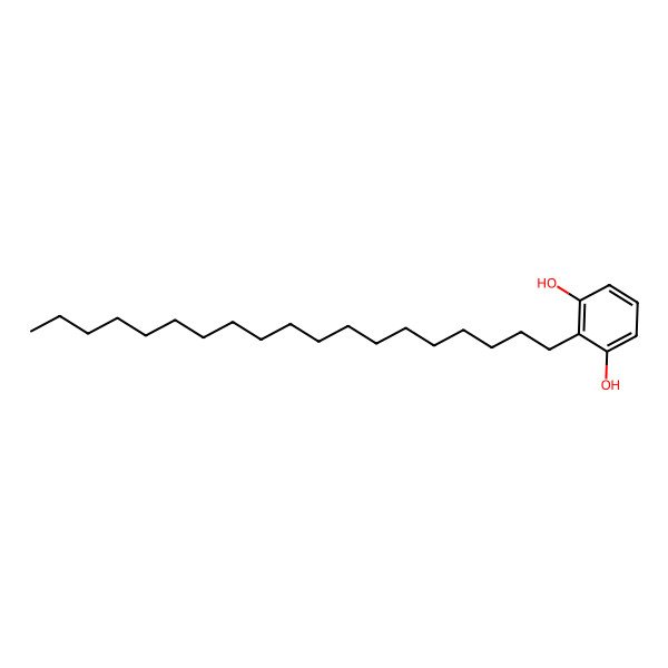 2D Structure of Nonadecylresorcin 2D Structure of Nonadecylresorcin