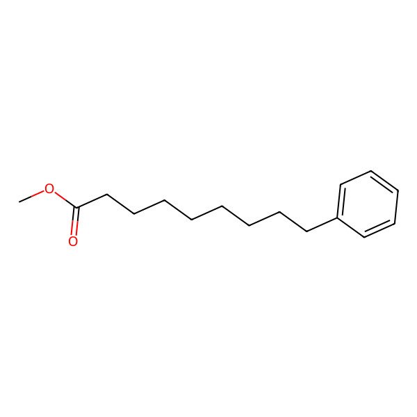 2D Structure of Nonanoic acid, 9-phenyl-, methyl ester 2D Structure of Nonanoic acid, 9-phenyl-, methyl ester