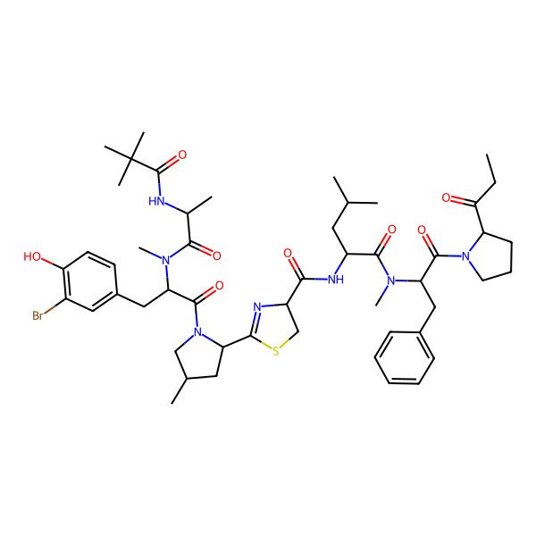 2D Structure of Norbisebromoamide