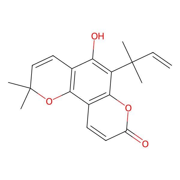 2D Structure of Nordentatin