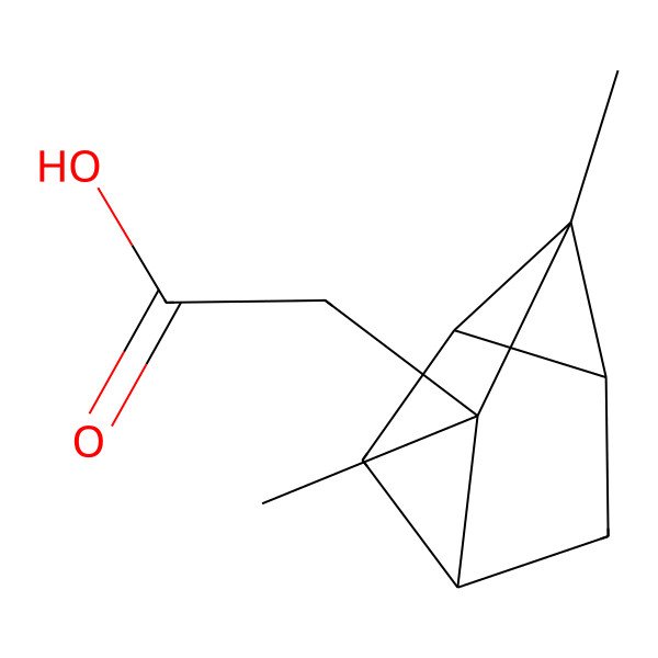 2D Structure of Norecasantalic acid