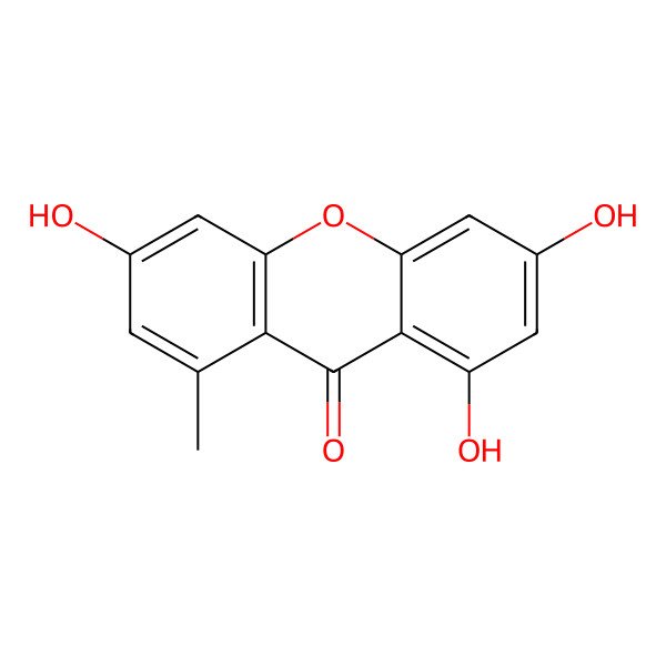 2D Structure of Norlichexanthone 2D Structure of Norlichexanthone