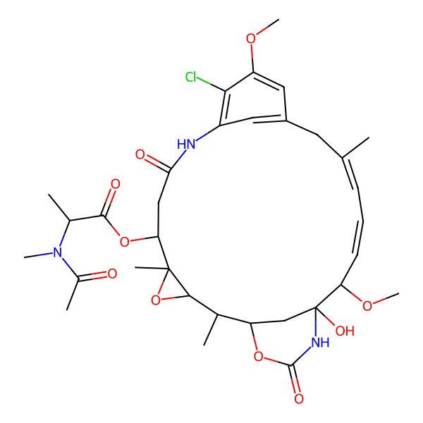 2D Structure of Normaytansine