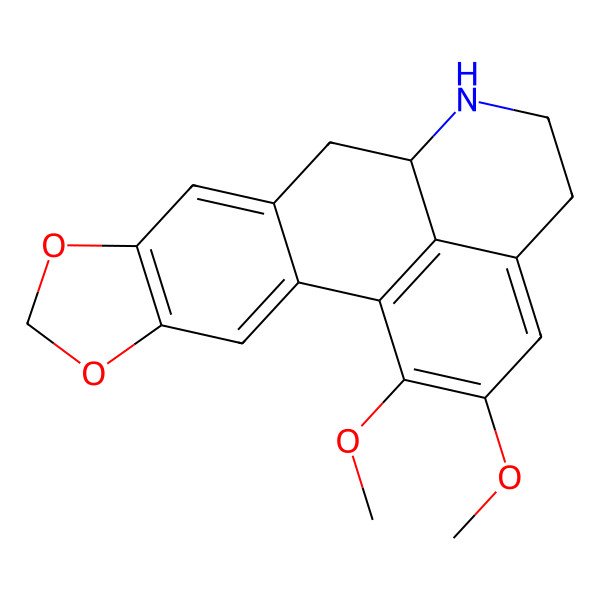 2D Structure of Nornantenine