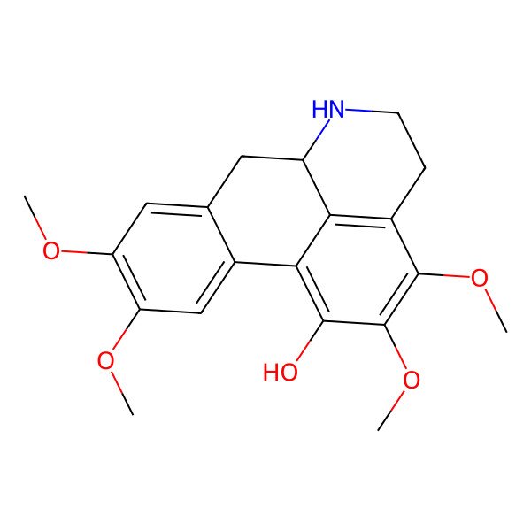 2D Structure of Norpreocoteine