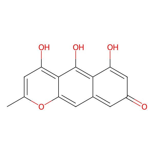 2D Structure of Norrubrofusarin 2D Structure of Norrubrofusarin