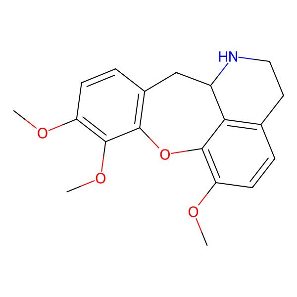 2D Structure of Norsacocapnine (+) hydrochloride