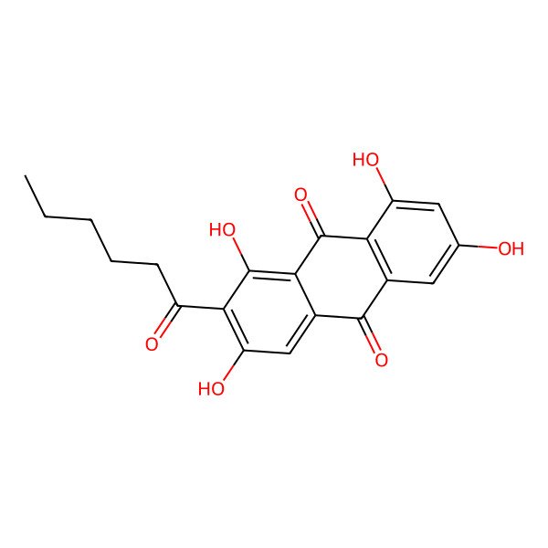 2D Structure of Norsolorinic acid