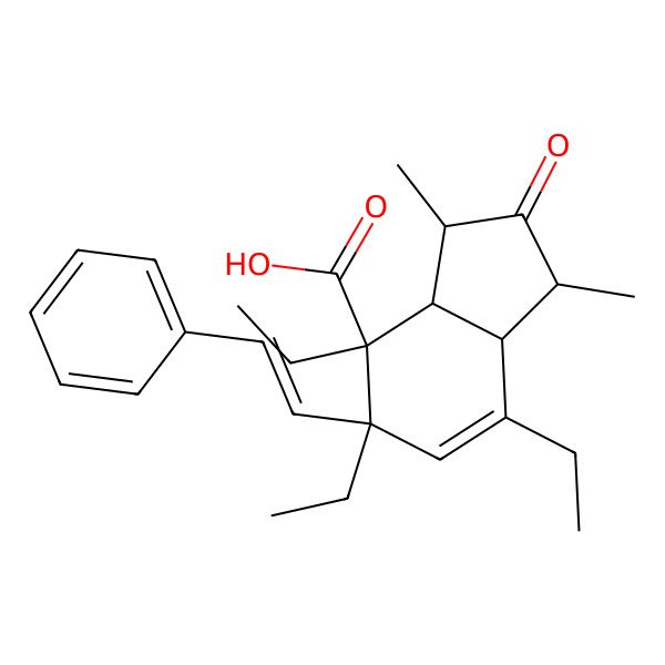 2D Structure of Nor-Spiculoic Acid A