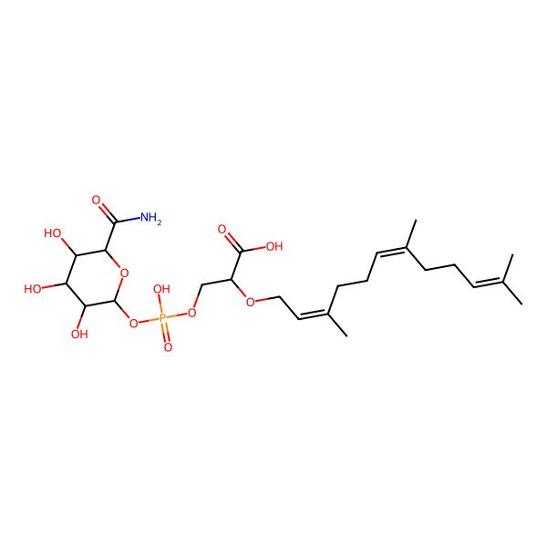 2D Structure of Nosokophic Acid