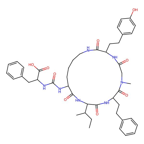 2D Structure of Nostamide A