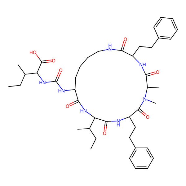 2D Structure of Nostamide B