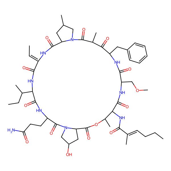 2D Structure of Nostopeptolide L1