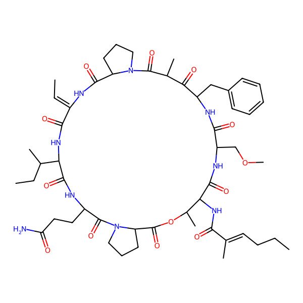 2D Structure of Nostopeptolide L4