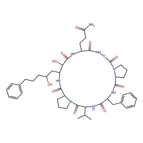 2D Structure of Nostophycin B
