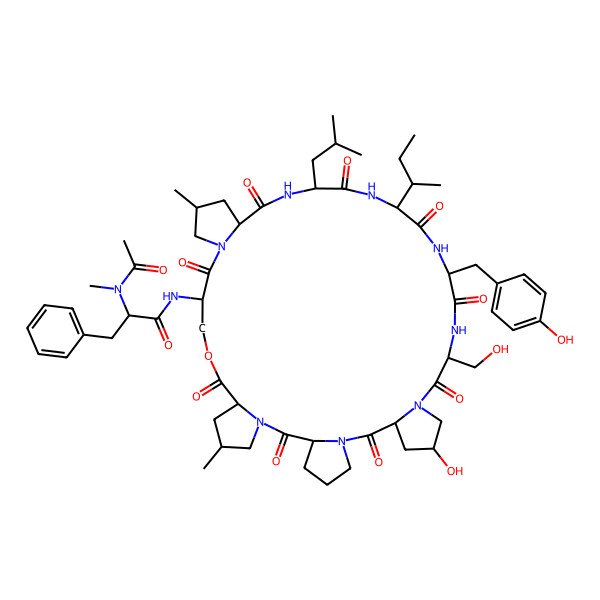2D Structure of Nostoweipeptin W2