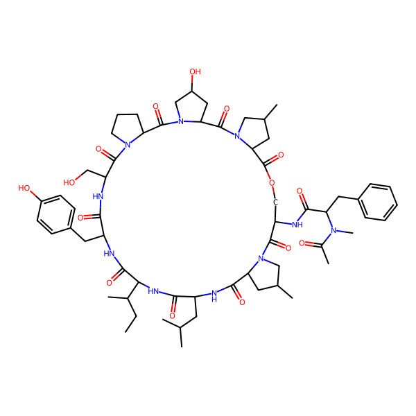 2D Structure of Nostoweipeptin W3
