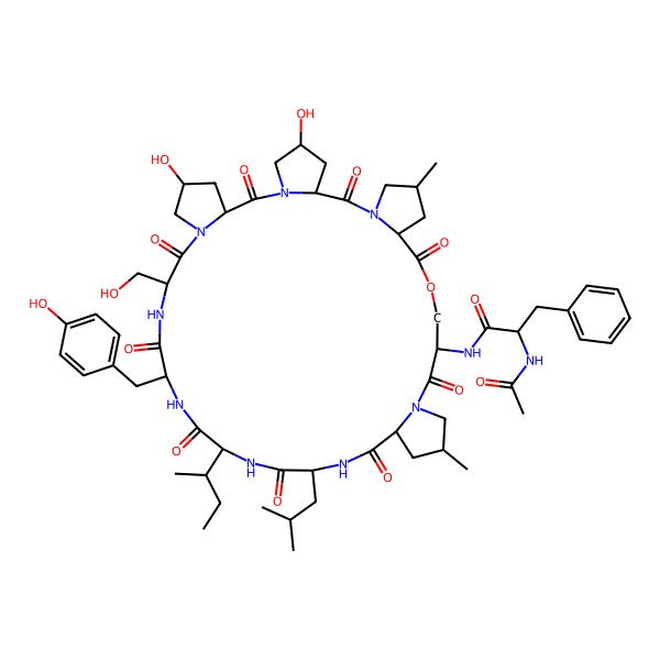 2D Structure of Nostoweipeptin W4