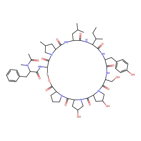 2D Structure of Nostoweipeptin W5