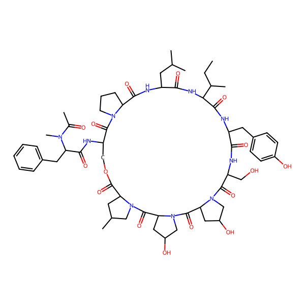 2D Structure of Nostoweipeptin W6