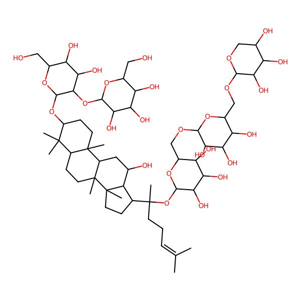 2D Structure of Notoginsenoside R4
