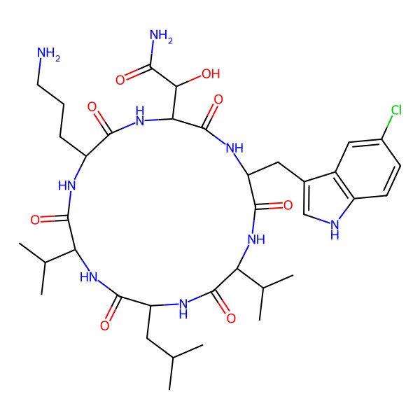 2D Structure of Noursamycin D