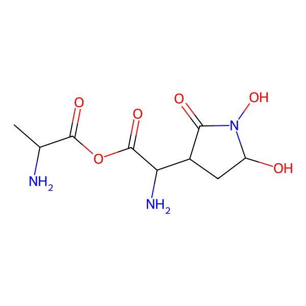 2D Structure of Nourseimycin