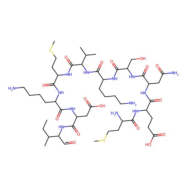 2D Structure of Nukacin ISK-1