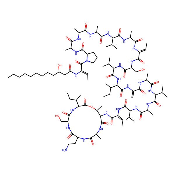 2D Structure of Nunapeptin