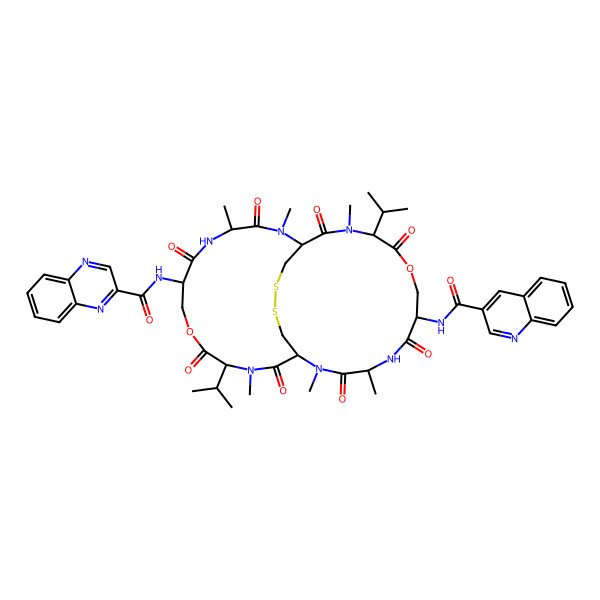 2D Structure of NX-Triostin A