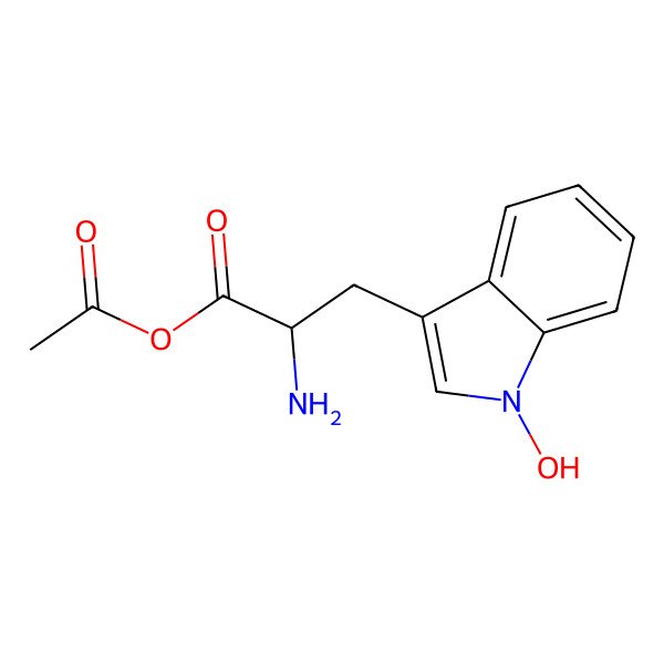 2D Structure of O-acetyl tryptophol