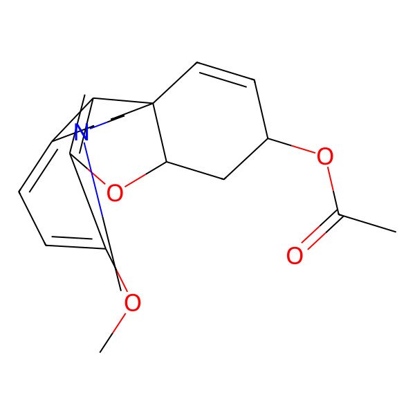 2D Structure of O-Acetylgalanthamine 2D Structure of O-Acetylgalanthamine