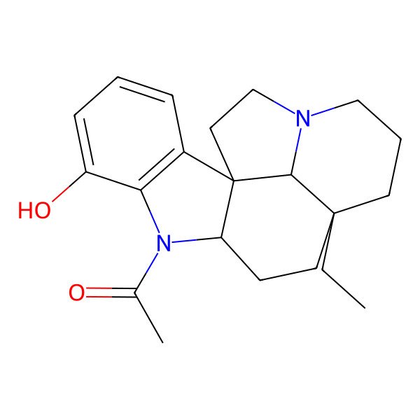 2D Structure of O-Demethylaspidospermine